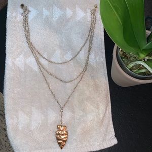 Raw & Rebellious 💋 Arrowhead Necklace